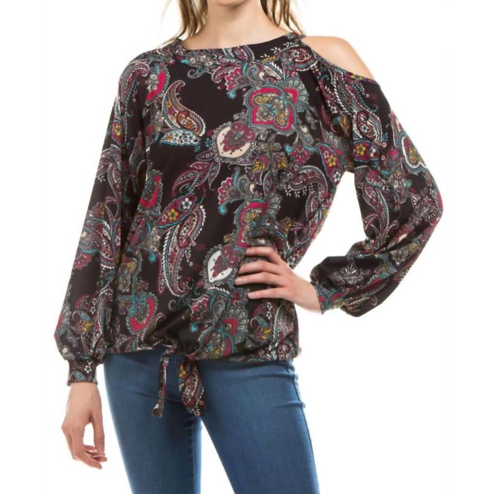NEW VAVA alyssa top in paisely